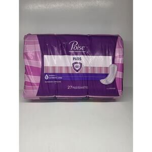 Poise Fresh Protection Pads - # 6 Ultimate Long Pads - 27 Count